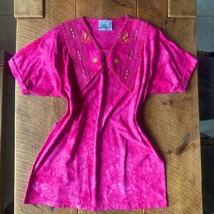 Western style dress shirt.